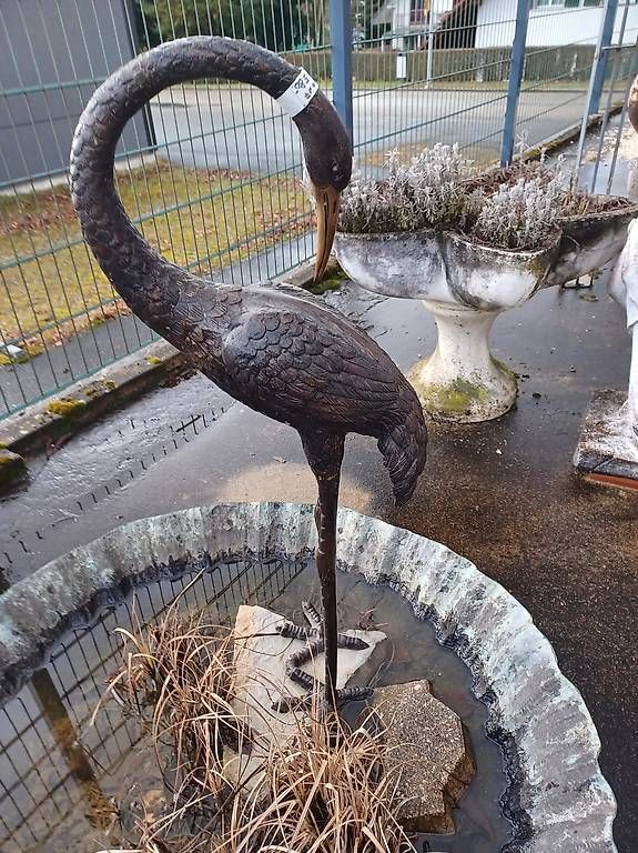 Statuette: Bronze Kranich – Nuovo (secondo la descrizione) da Wangen a.Aare venduto da Schneckenparadies