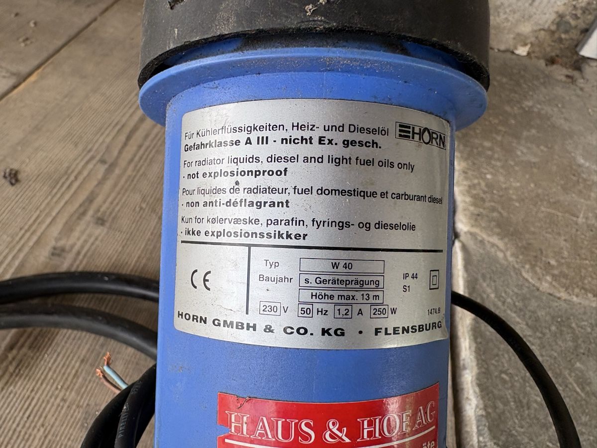 Altre raccolte & rarità: Diesel- oder Heizölpumpe mit Tankpistole – Usato da Thunstetten venduto da D_aernscht 1