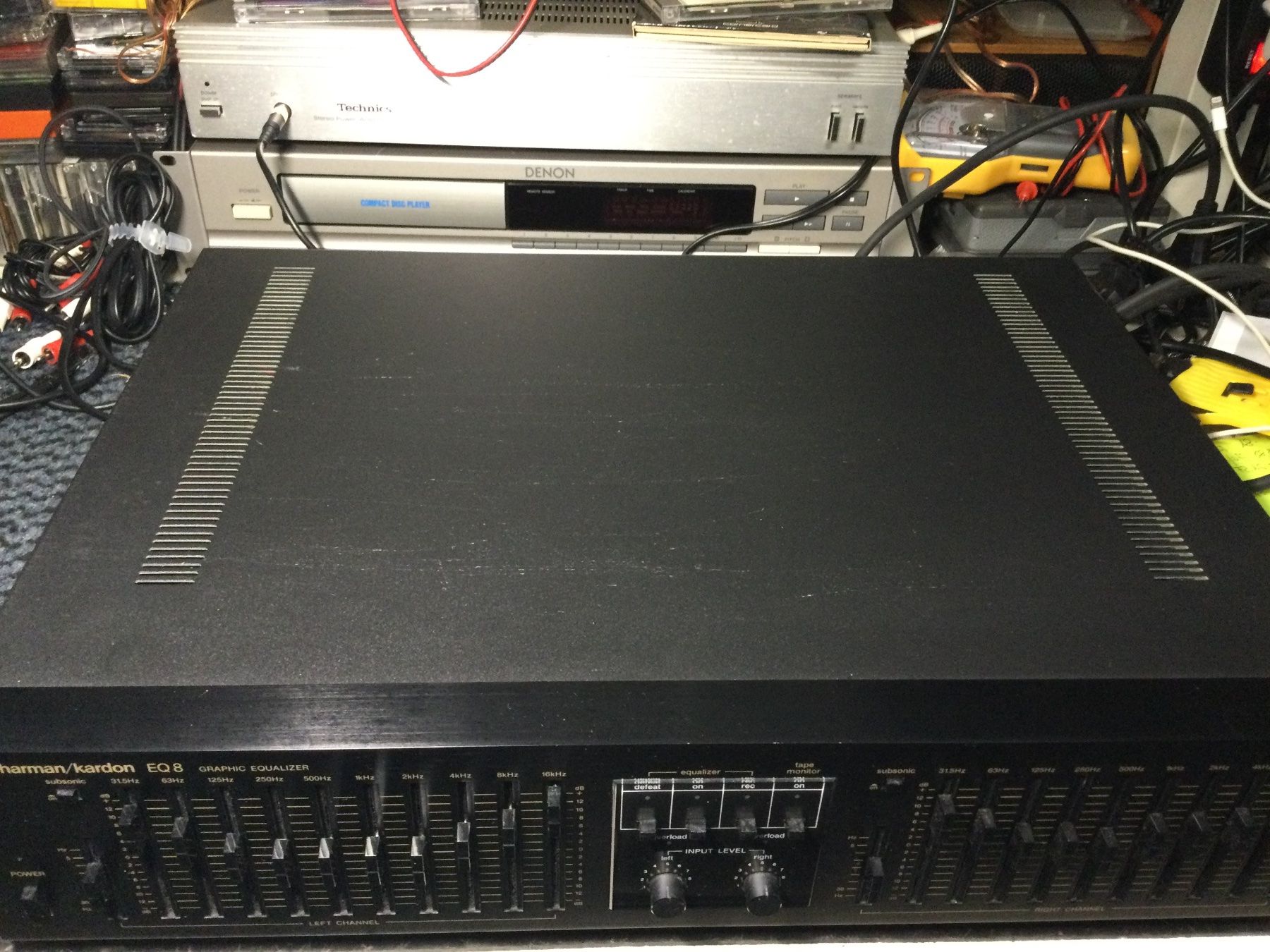 Harman-Kardon Equalizzatori: harman/kardon EQ 8 Graphic Equalizer - Vintage – Difettoso da Camorino venduto da phonotech 3