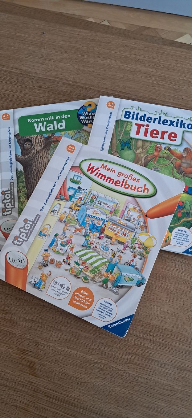 Libri: 3 Tiptoi Bücher – Usato da Nidau venduto da Darkpooh