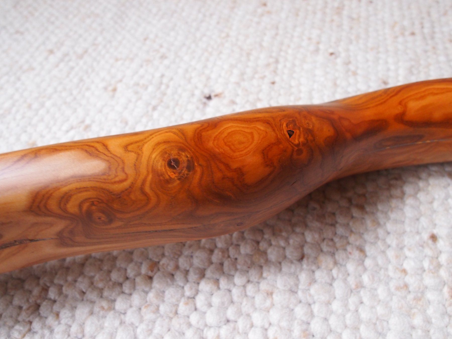 Musikinstrumente: Didgeridoo aus heimischem Aprikosenholz – Neu und originalverpackt aus Spiez von chr_k2br 1