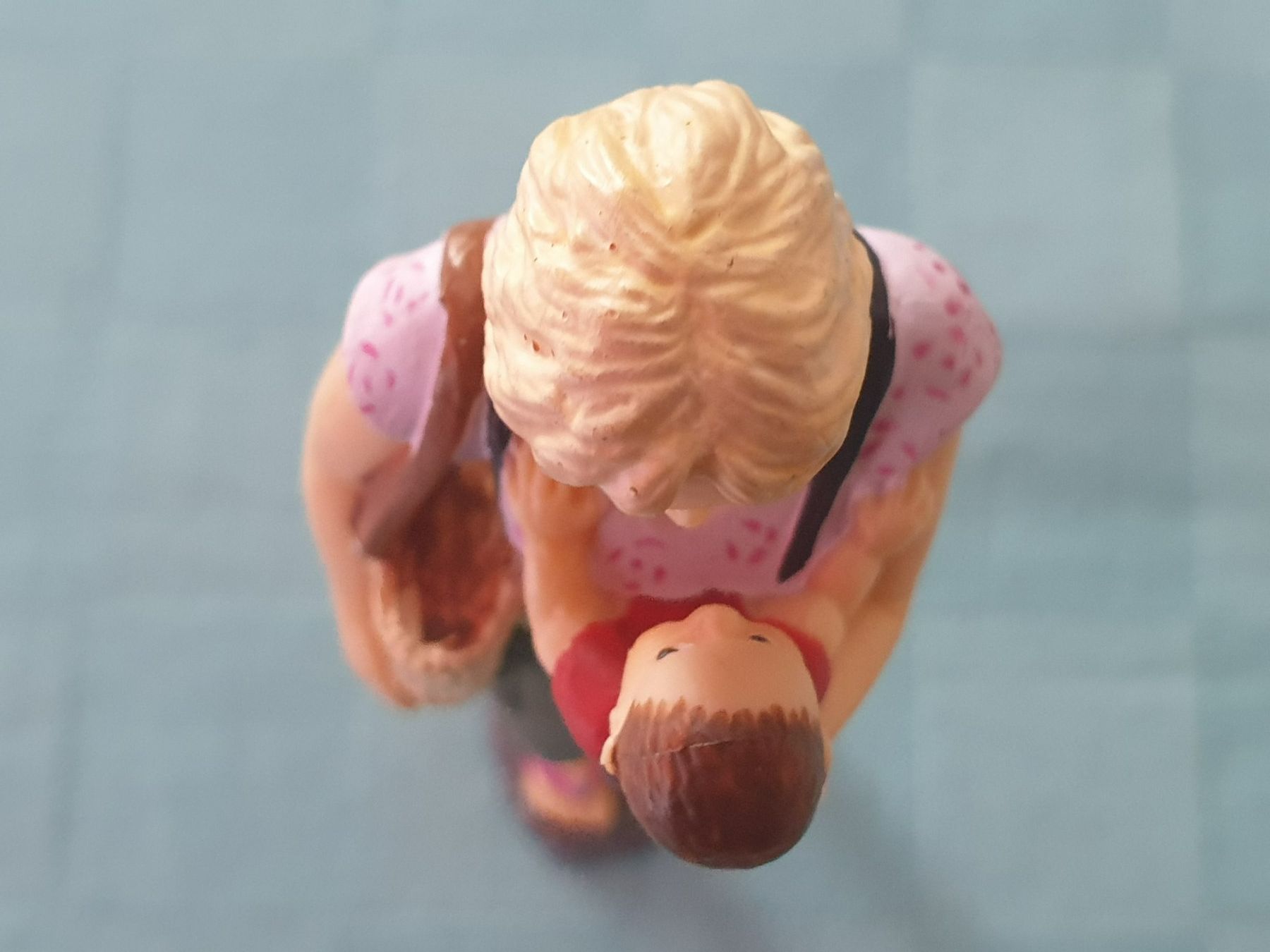 Schleich Statuette: Mutter mit Kind in Bauchtasche Schleich Figur – Usato da Mörschwil venduto da spirspi 4