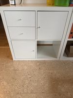 Ikea Kallax 4er Regal mit 2 Schubladen und 2 Türen