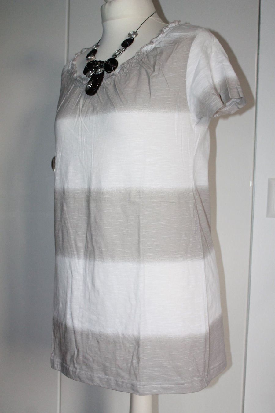 T-Shirts: T-shirt grosses rayures blanc/gris NEUF – Neu (gemäss Beschreibung) aus Agiez von chouchanelle 5