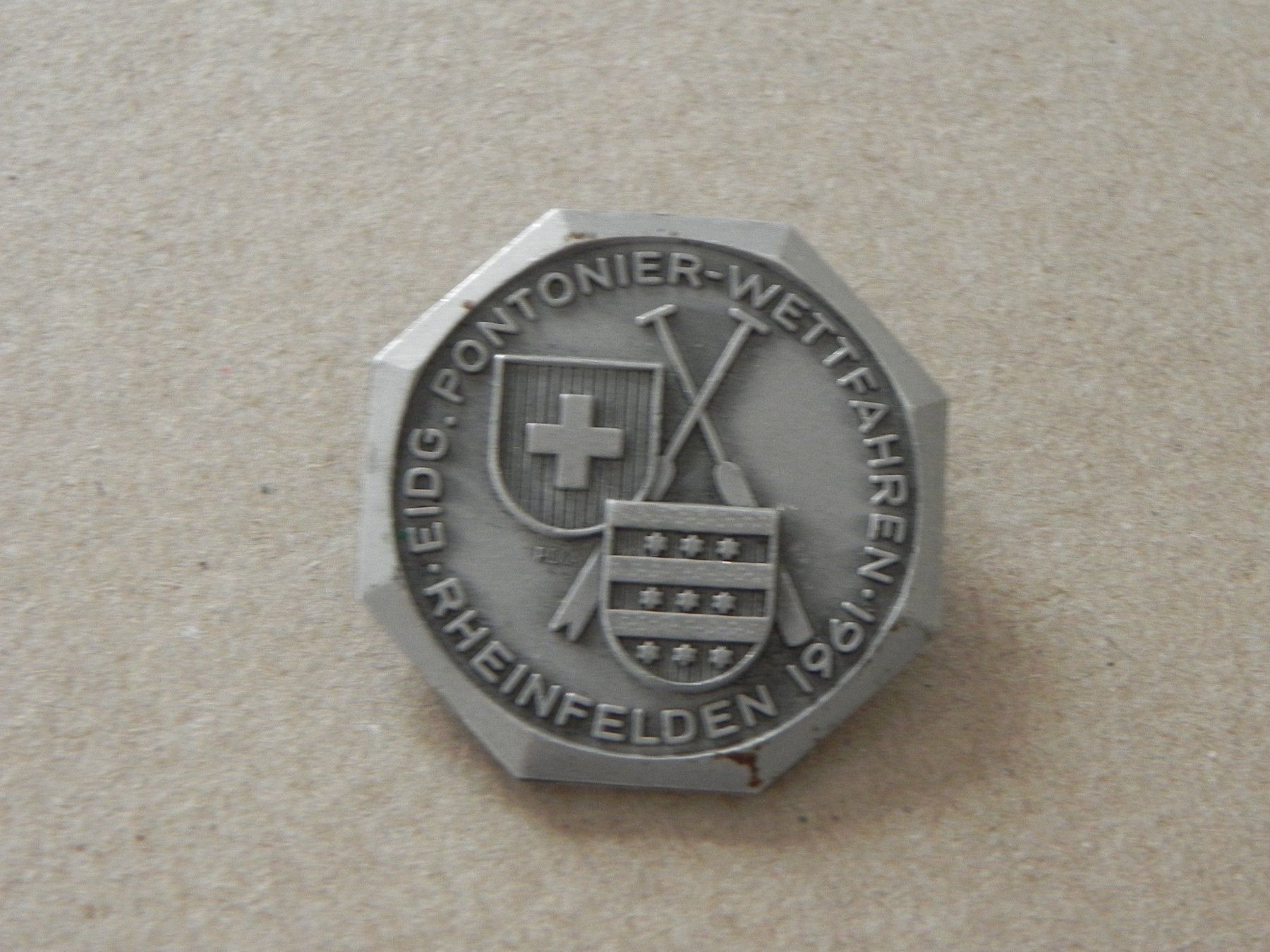 Broches & Aiguilles: Abzeichen Eidg. Pontanier Rheinfelden AG – D'occasion à Siebnen par krimsie