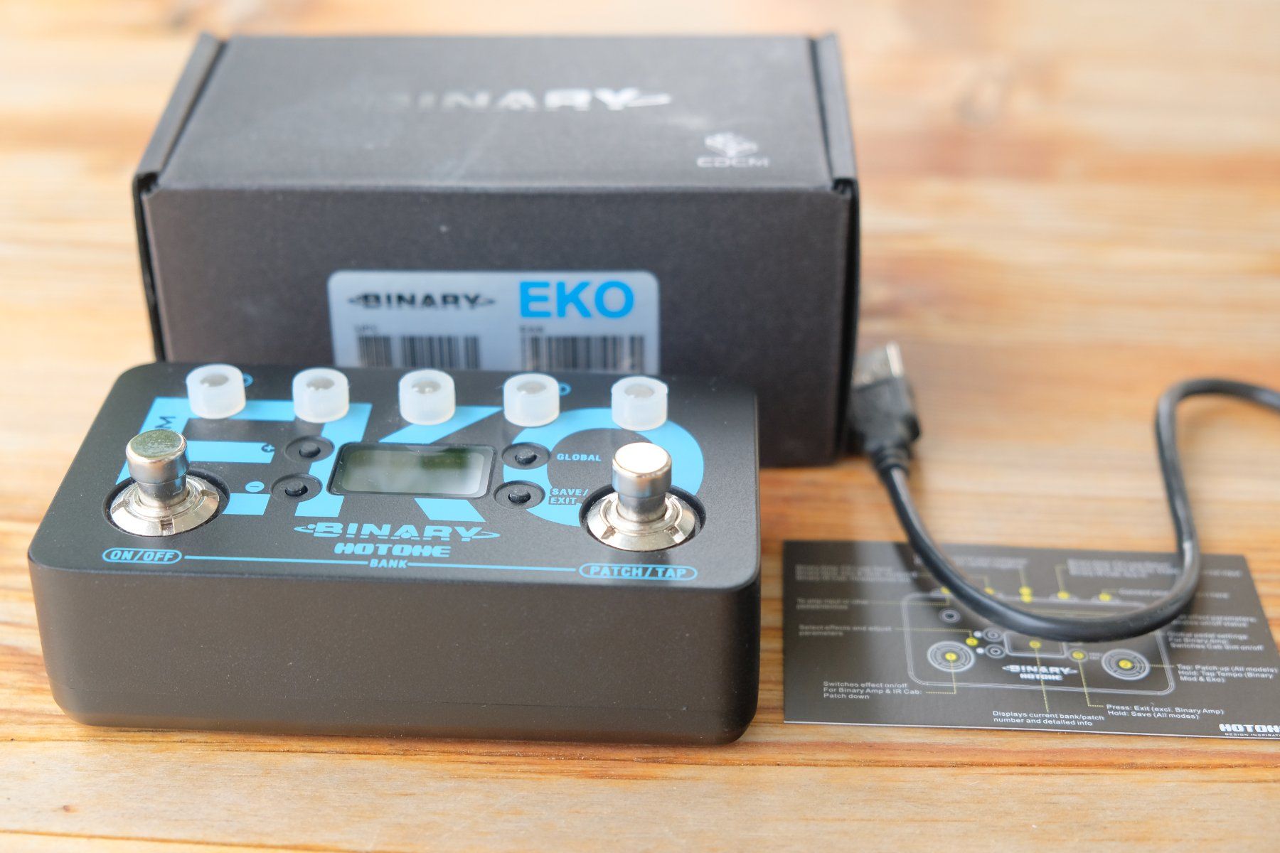Strumenti musicali: Hotone Binary Eko (BDL-1) - Digital Delay-Effektpedal – Usato da St. Gallen venduto da Daperuz 5