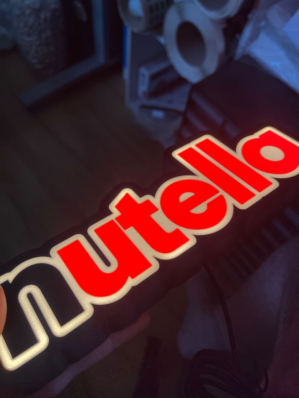 Tutte le decorazioni: Lampe LightBox LED Nutella – Nuovo (secondo la descrizione) da Noville venduto da Berlusconi55