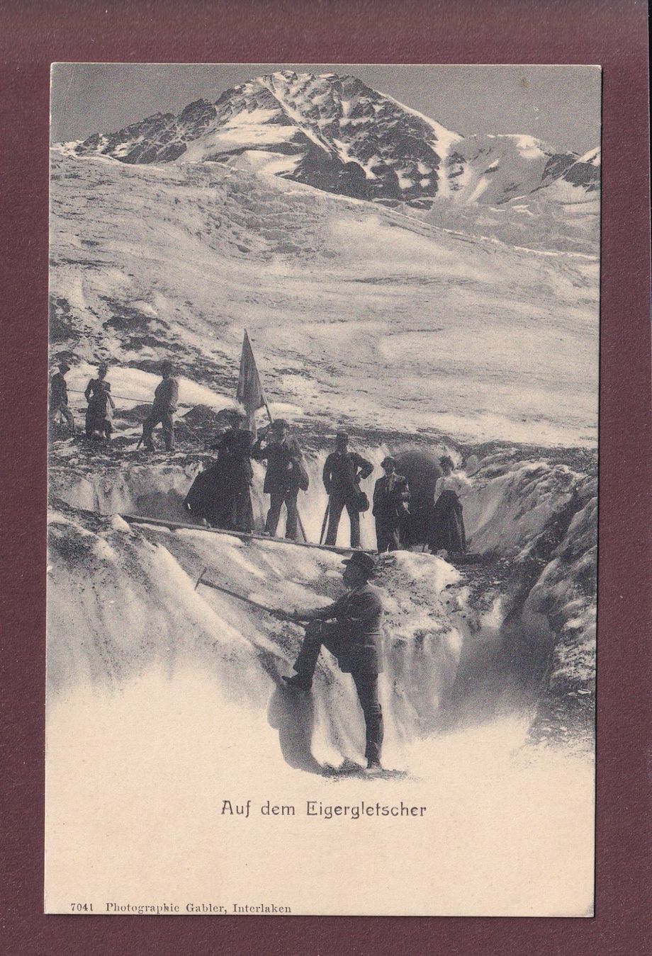 Cartes postales: Auf dem EIGERGLETSCHER – D'occasion à Pully par nicecards