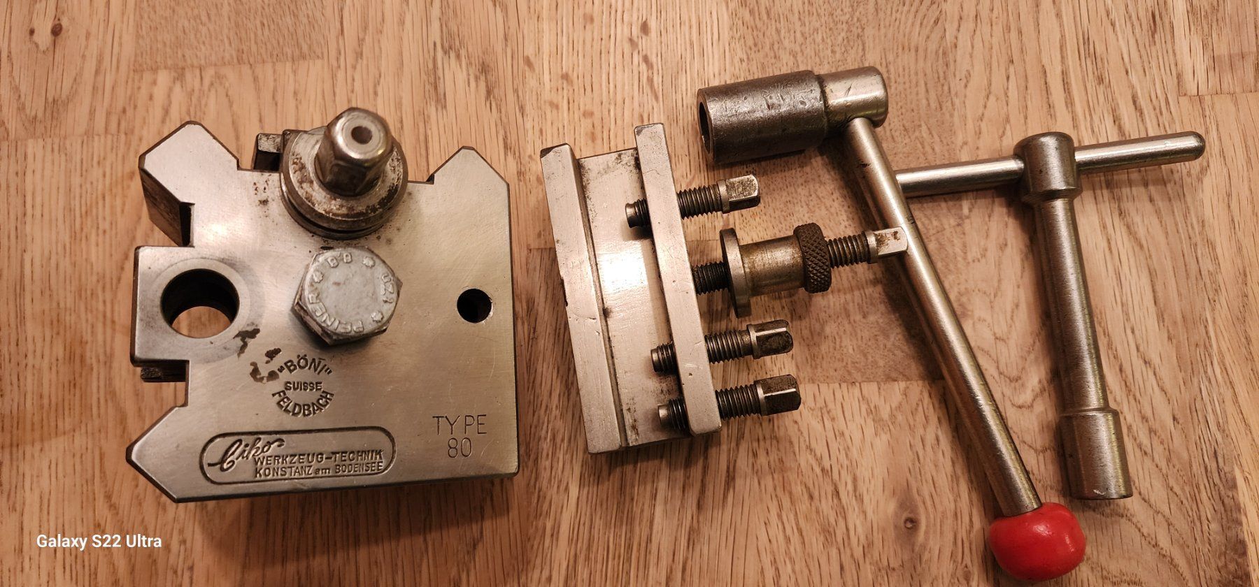 Alle Werkzeuge: Schnellwechsel Stahlhalter Böni Typ-80 – Gebraucht aus Hornussen von koleso83 2