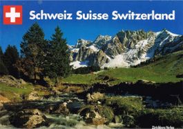 Livre « Schweiz Suisse Switzerland »