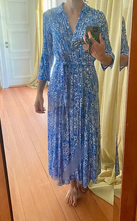 Zara Vestiti: Fliessendes geblumtes Sommerkleid – Usato da Aarau venduto da lacrimara 2