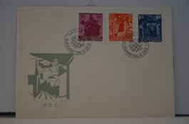 Fürstentum Liechtenstein FDC  FL 06.12.1962 Vaduz