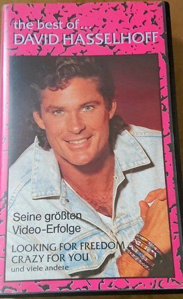 Tutti i VHS: VHS  THE Best Of David Hasselhoff, – Usato da Heimberg venduto da Rockenrol