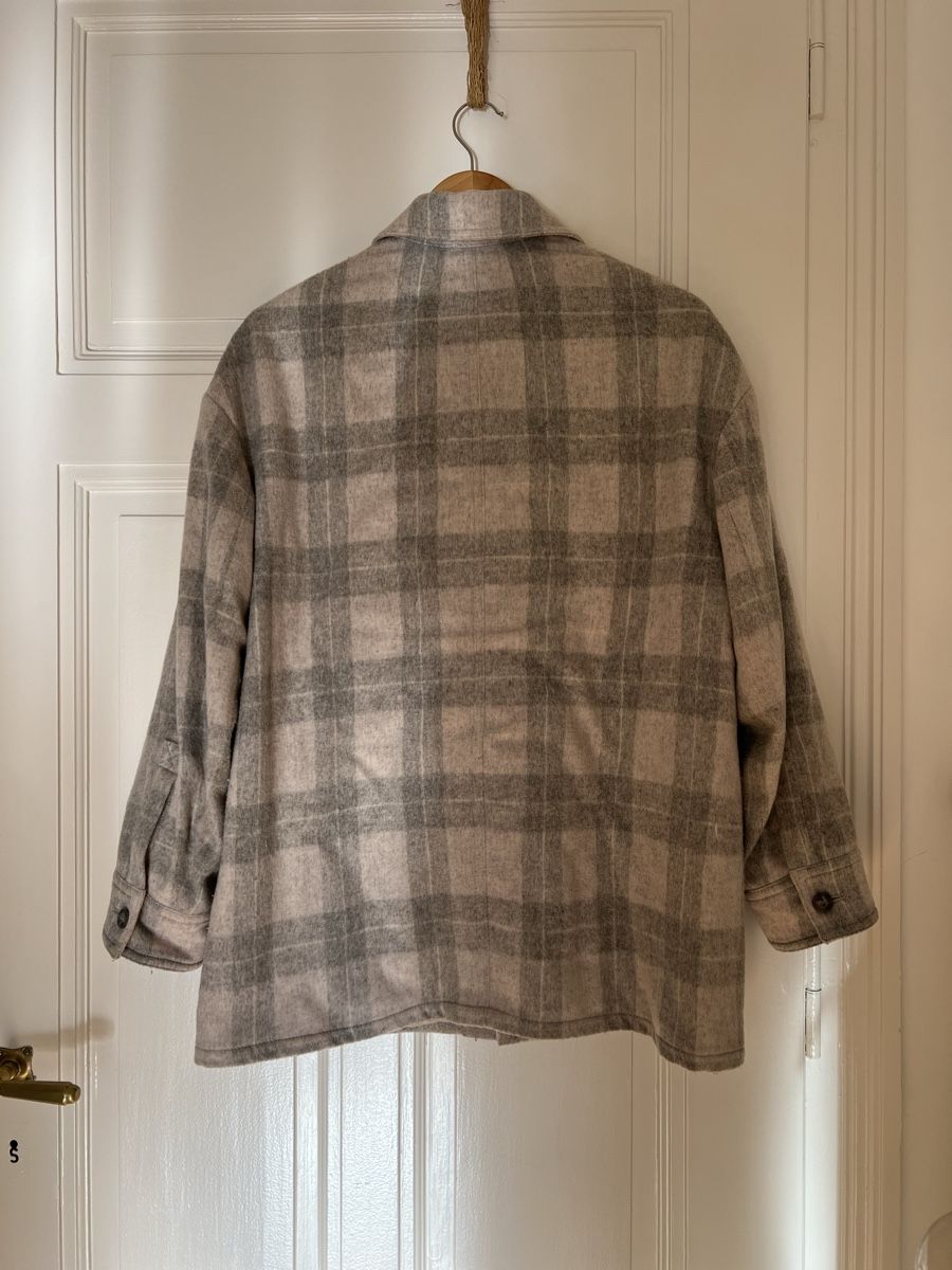 Giacche: Vince light grey/pink Wool Blend Overshirt Jacket S – Usato da Genève venduto da jud_xrl8 3