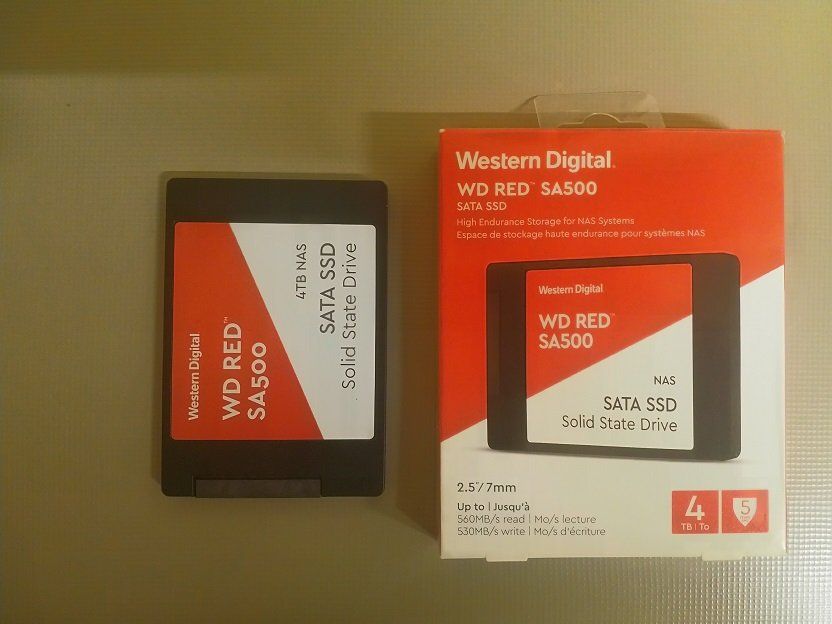 DISQUE DUR Western Digital RED SSD SA500 1 To 2.5 SATA 6Gb/s pour