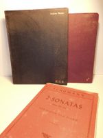 Notenbücher antik 3 für Violine u Piano - Schumann 2 Sonatas
