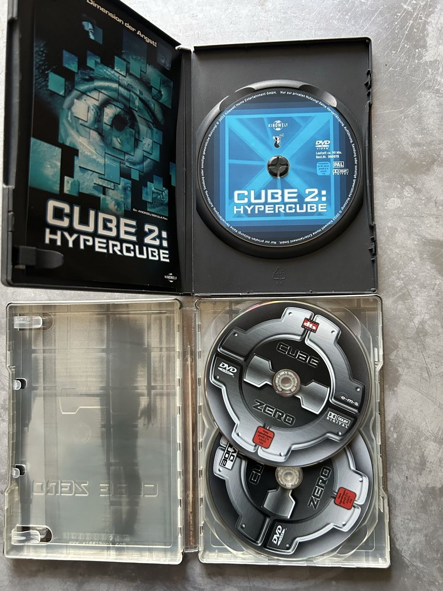 Alle DVDs: Cube Zero 1&2 - DVD Set - Horror, Science Fiction – Gebraucht aus Winterthur von lenolson 2