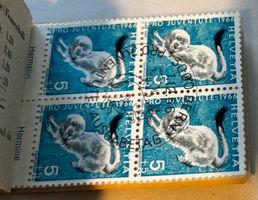 Pro Juventute 1966 Markenheft Nr. 15 mit ET-Stempel !