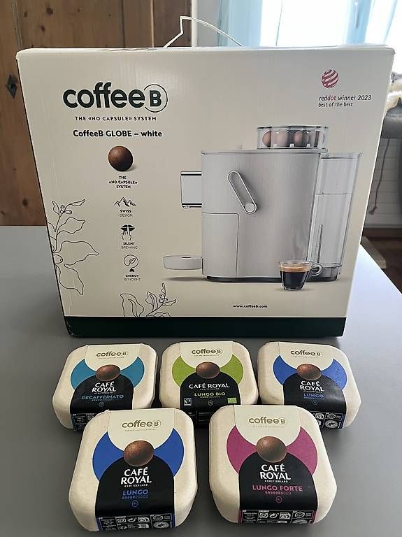Coffee B Macchine per caffè & Macchine per espresso: Kaffeemaschine "Coffee B Globe" – Nuovo e nell'imballaggio originale da Frutigen venduto da ADI_66