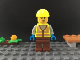 Lego City Minifigur - cty1924 - Zug Mitarbeiter (60469)