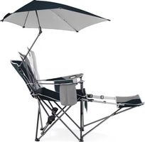 Liegestuhl Sport-Brella mit Fußstütze und Schirm 