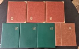 7 Alben mit Viererblocks, etc - hoher Katalogwert