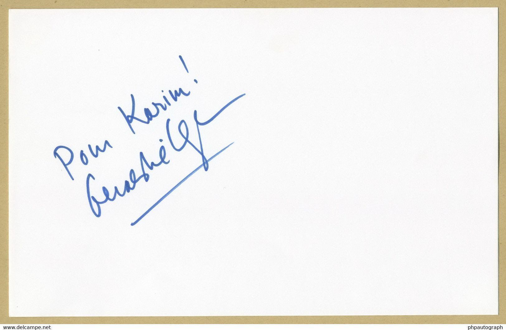 Autografi: Geraldine Chaplin - Passepartout / AUTOGRAMM MIT COA ! – Usato da Egg b. Zürich venduto da Dbunny 2