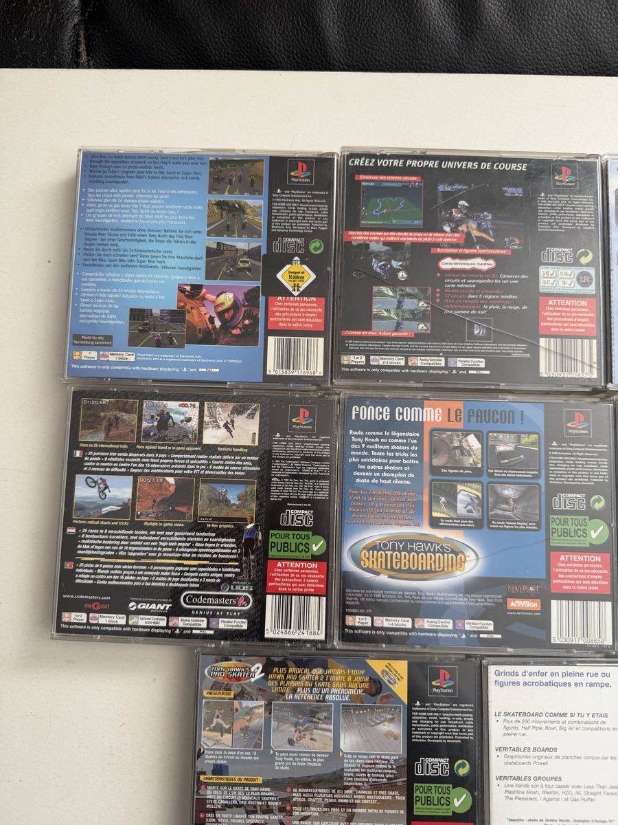 Giochi: Lot 8 jeux PlayStation 1 – Usato da Genève venduto da sho_67qj 1