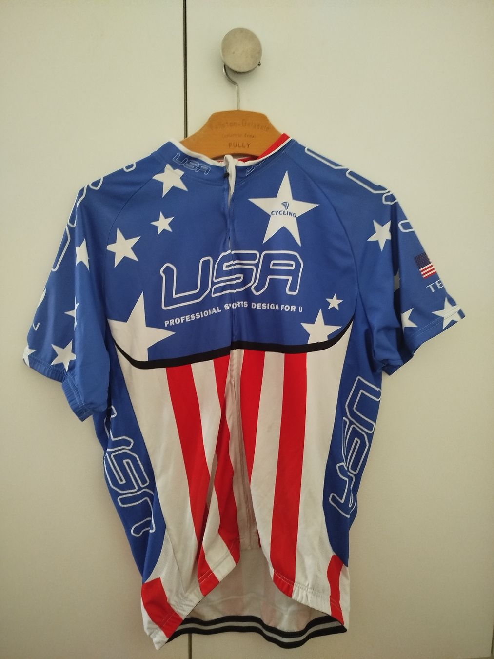 Maillots de corps & Pantalons: maillot cyclisme USA – D'occasion à Genève par Octo-puces