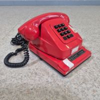 Télétaxe Sodeco Tischtelefon Vintage Phone Tasten- Telefon