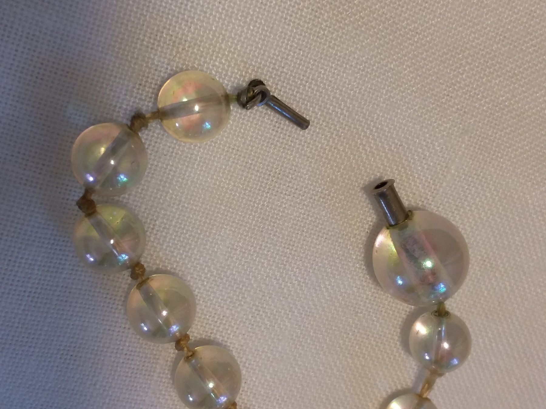Ketten: Seltene Soap Bubble Glaskette ca 1940 – Gebraucht aus Zürich von gutsan 4