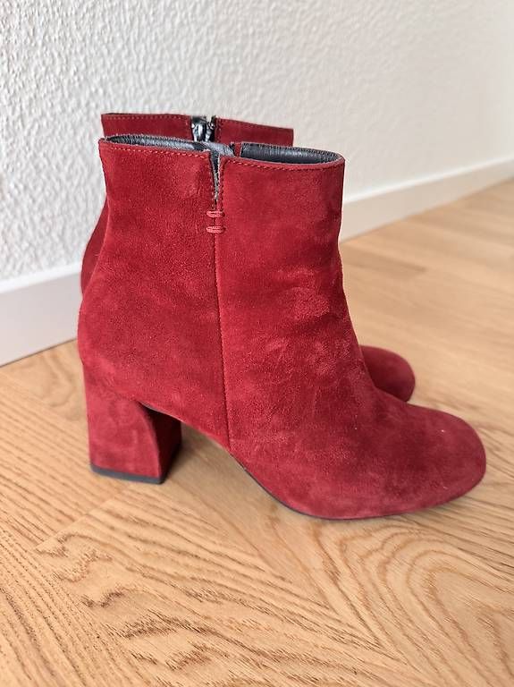 Scarpe da donna: Paul Green Stiefeletten rot – Usato da Luzern venduto da ste_m69n 1