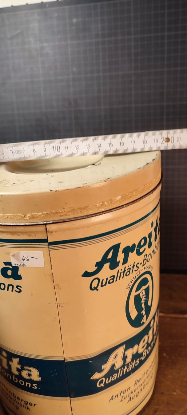 Barattoli: Wunderschöne alte Blechdose AREITA BONBONS – Usato da Gelterkinden venduto da MYSTOREFORYOU4460 5