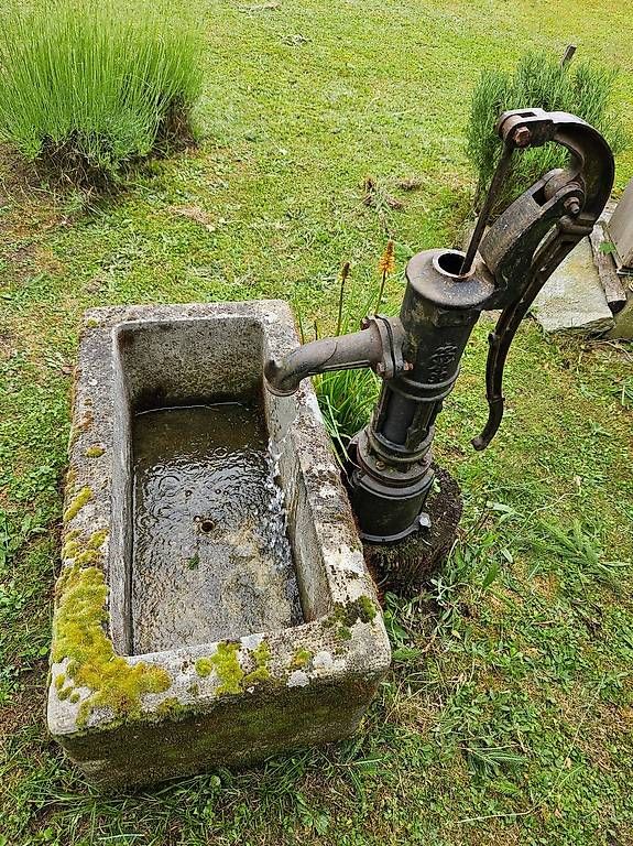 Stagni & Fontane ornamentali: fontaine+pompe a eau en fonte – Usato da St-Barthélemy VD venduto da meal83 2