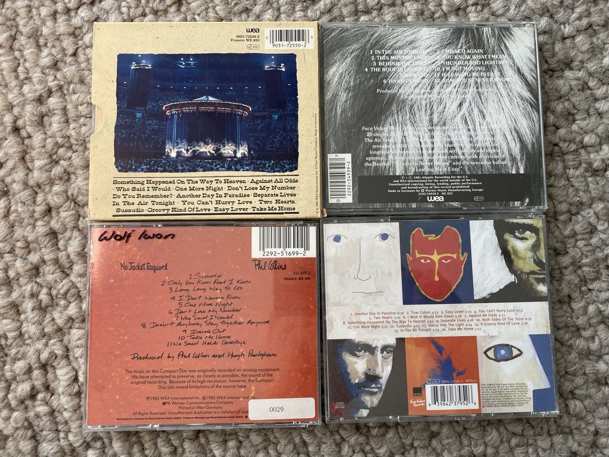 CDs: 4x Phil Collins  – Neuf (Voir description) à Reinach AG par trigger7811 1