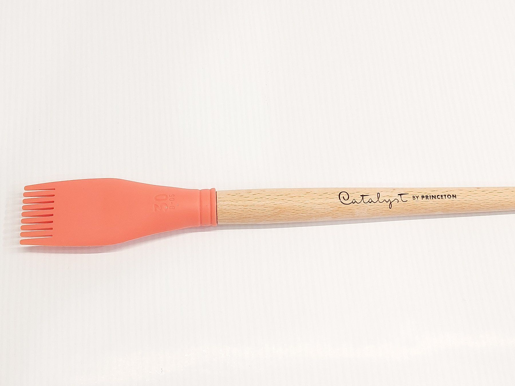 Pennelli: Princeton Catalyst 30 orange spatula brush silicone – Usato da Territet venduto da Meridius6
