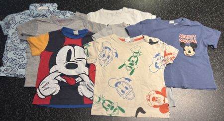 7er Kinder T-Shirt & Hemd Set Gr. 92 – Sommerpaket