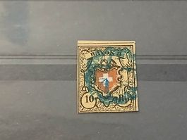 16II T4 A2 RO, Kat. LP, Befund! blaue Zürcher Rosette! RAR!