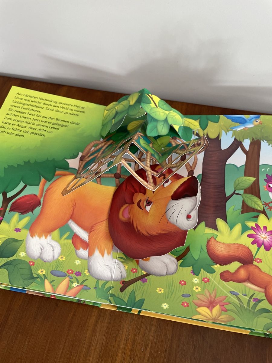 Bücher: Der kleine Löwe Pop-Up-Buch – Gebraucht aus Uznach von Player6 4