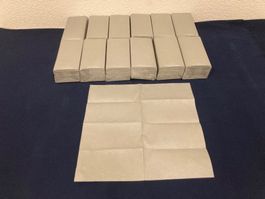 Servietten Restposten,  300 Stück, 33x33cm, Airlaid-Qualität