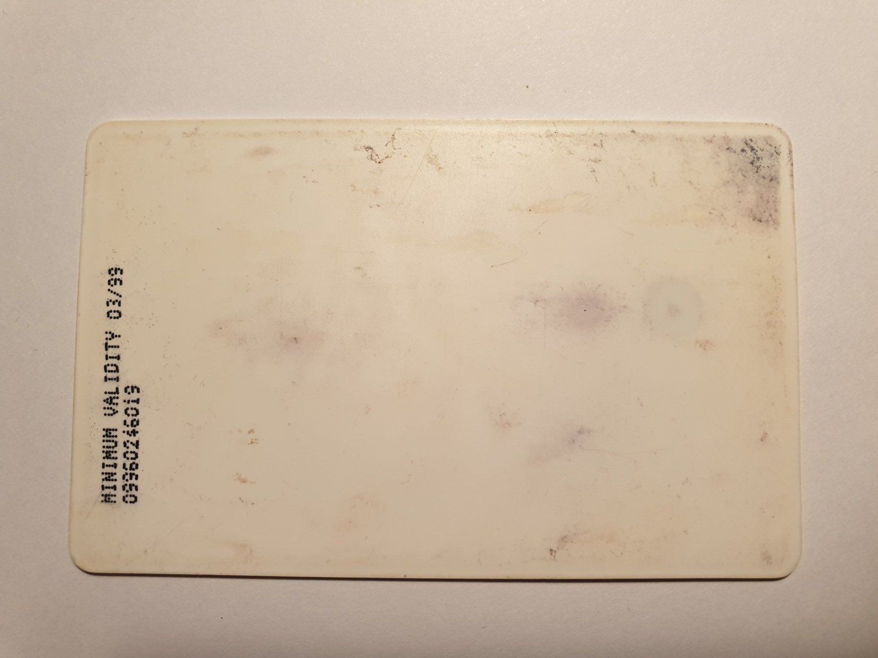 Schede telefoniche: WD-40 – Usato da Rain venduto da chesz 1