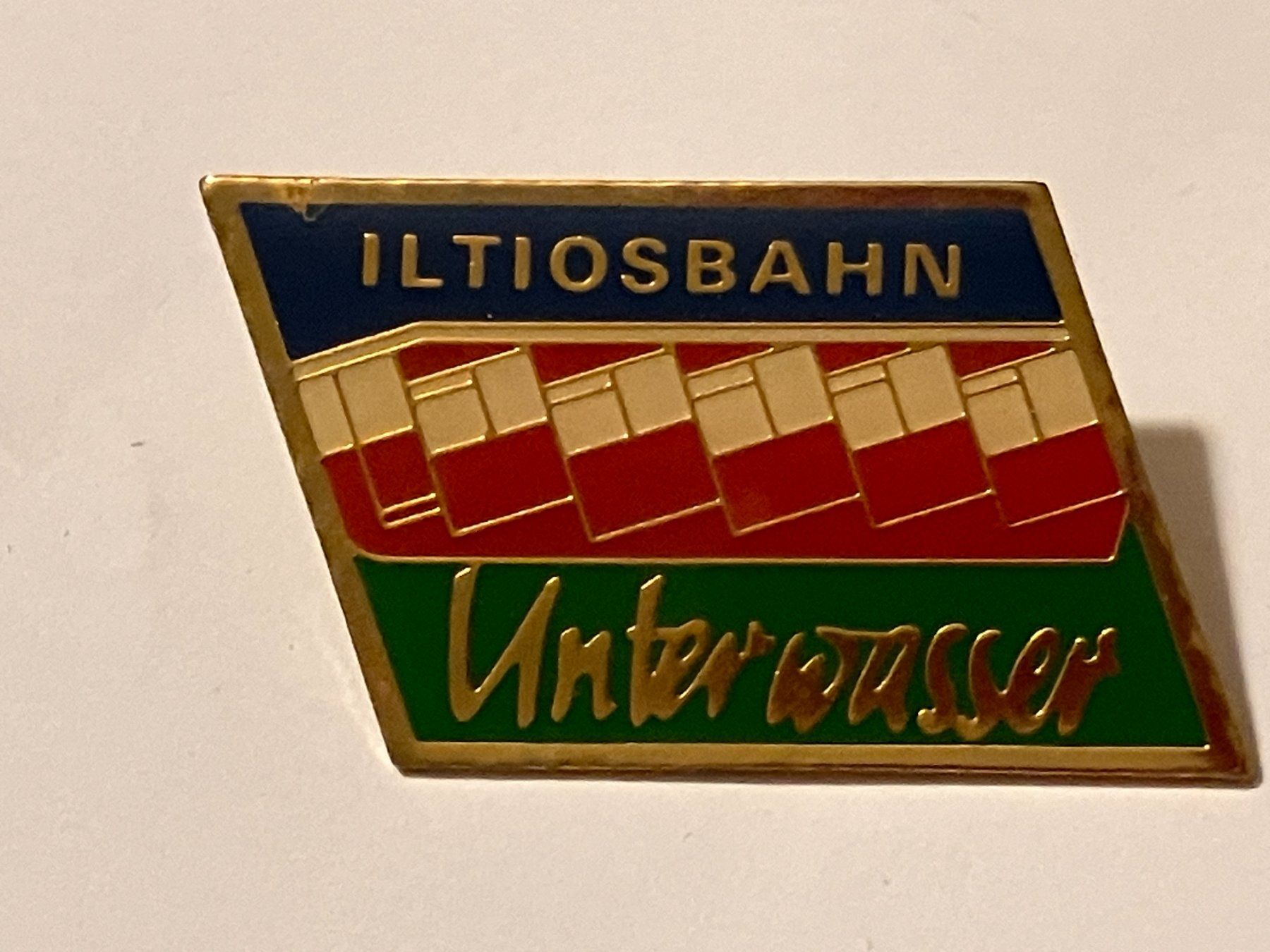 Placchette & Badge: 1 Pin Iltiosbahn Unterwasser – Usato da Basel venduto da djwwpp