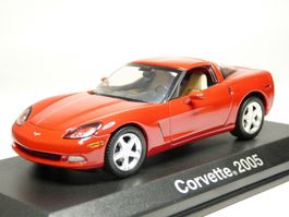 Chevrolet Corvette C6 Coupé 2005-2013 rot     1:43 von NOREV
