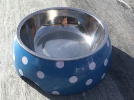 Hunde- oder Katzennapf blau