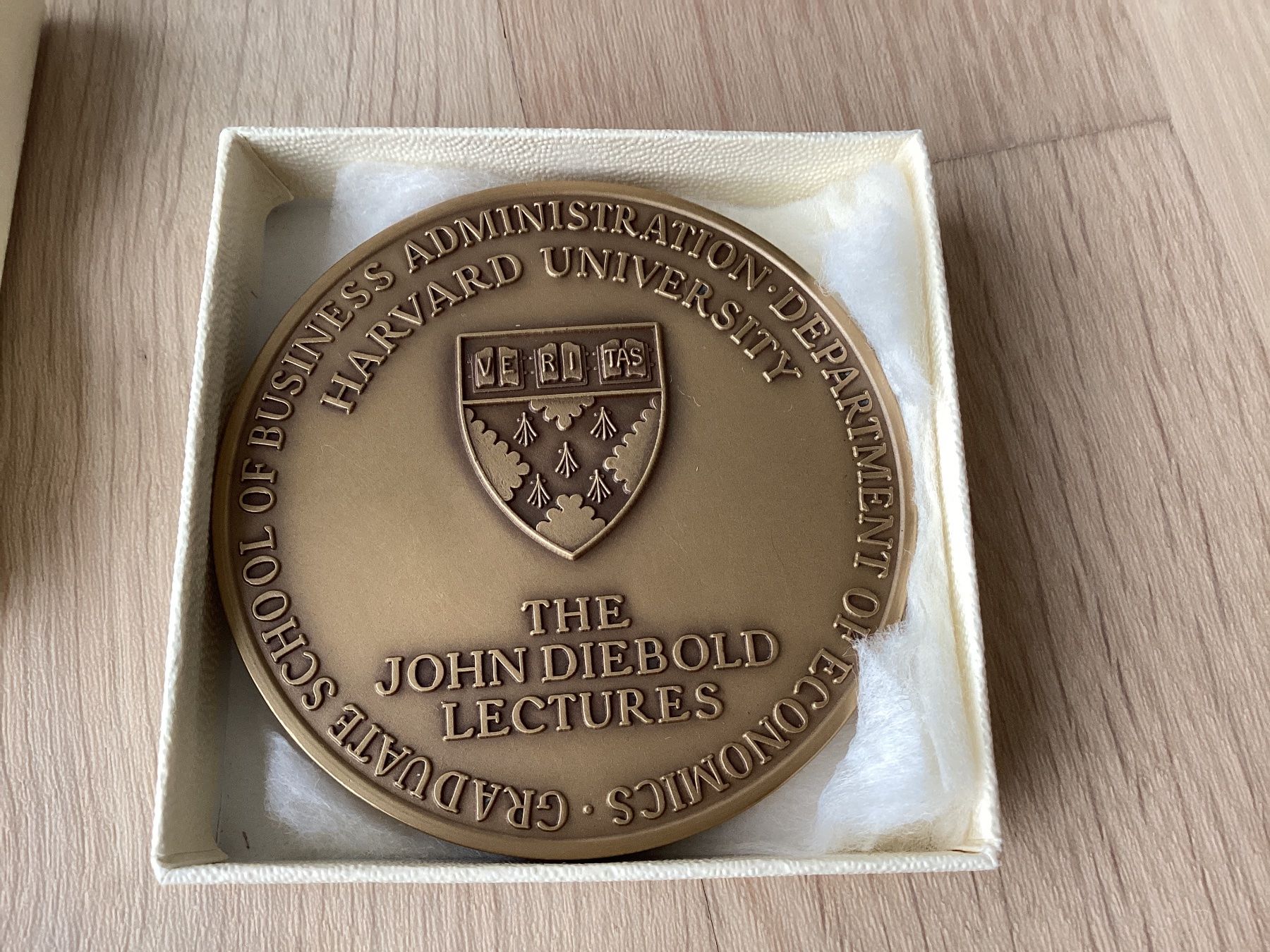 Medaillen: Harvard University Medaille John Diebold Lectures – Neu und originalverpackt aus Flawil von Barschfreak 2