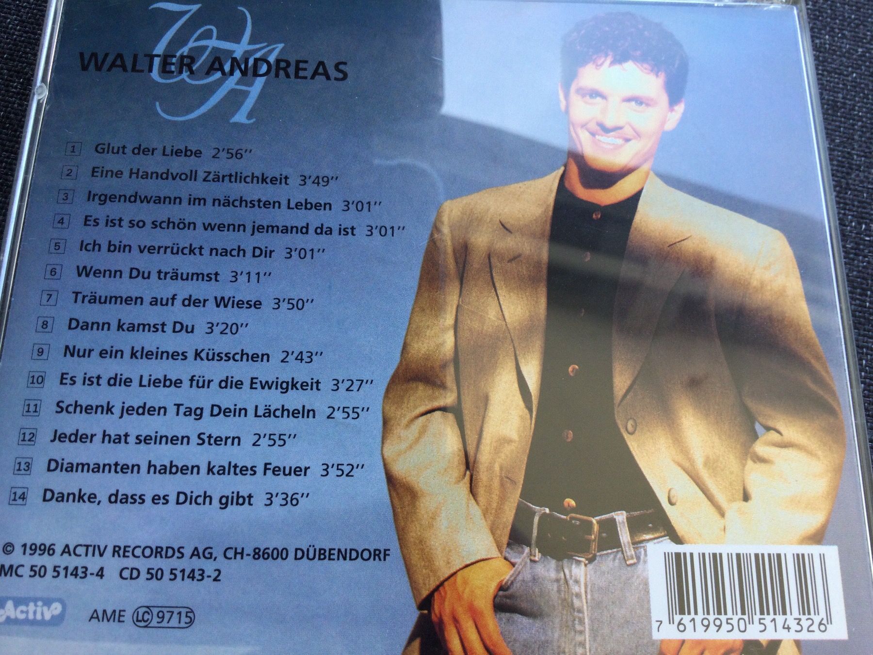 CDs: Walter Andreas – Gebraucht aus Thierachern von sweden08 1