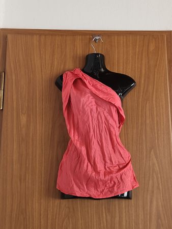 Top Maje rose taille  1 (M/L) 100% soie