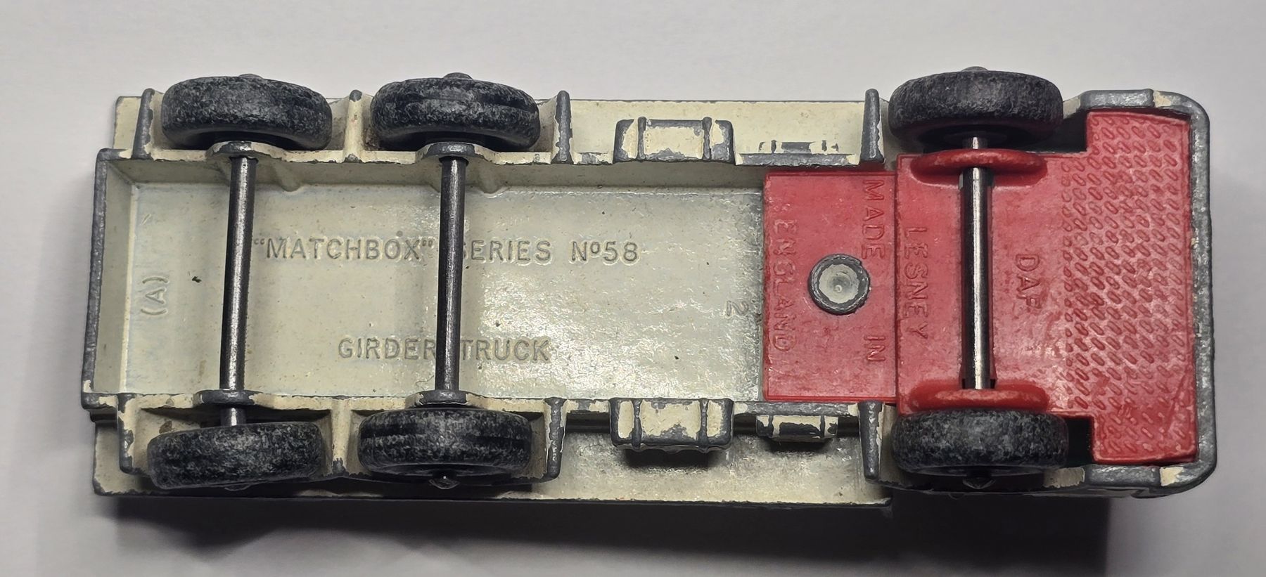 Matchbox Modellautos: Matchbox Lesney Girder Truck No. 58 – Gebraucht aus Kirchberg BE von HotWheelsSammler 4