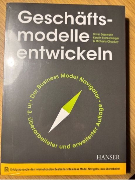 Libri: Geschaeftsmodelle entwickeln",Gossmann 55+ Modellideen – Nuovo e nell'imballaggio originale da Weissbad venduto da Bausely