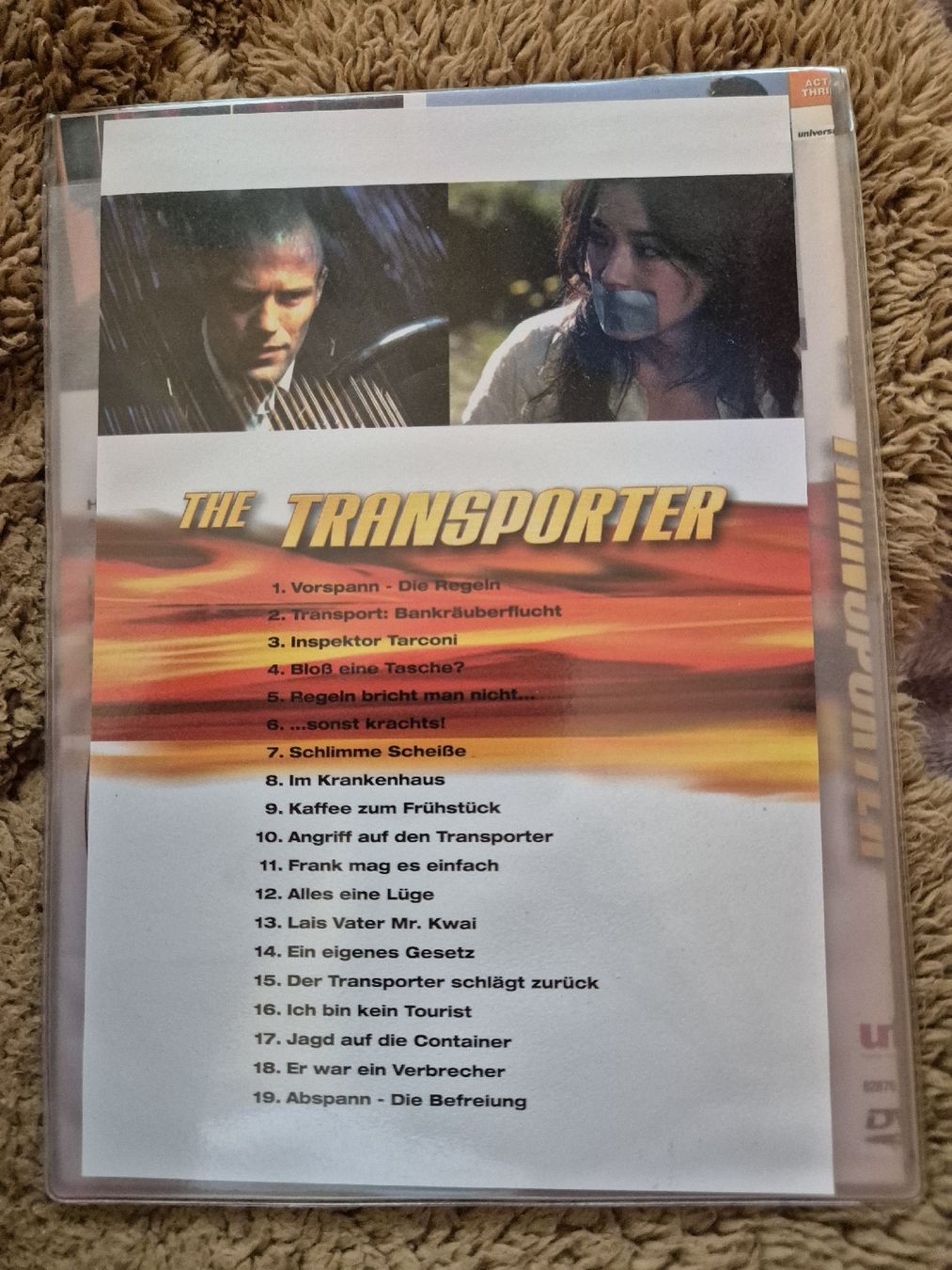 Tutti i DVDs: DVD The Transporter mit Jason Statham – Usato da Elsau venduto da 1995staub 1